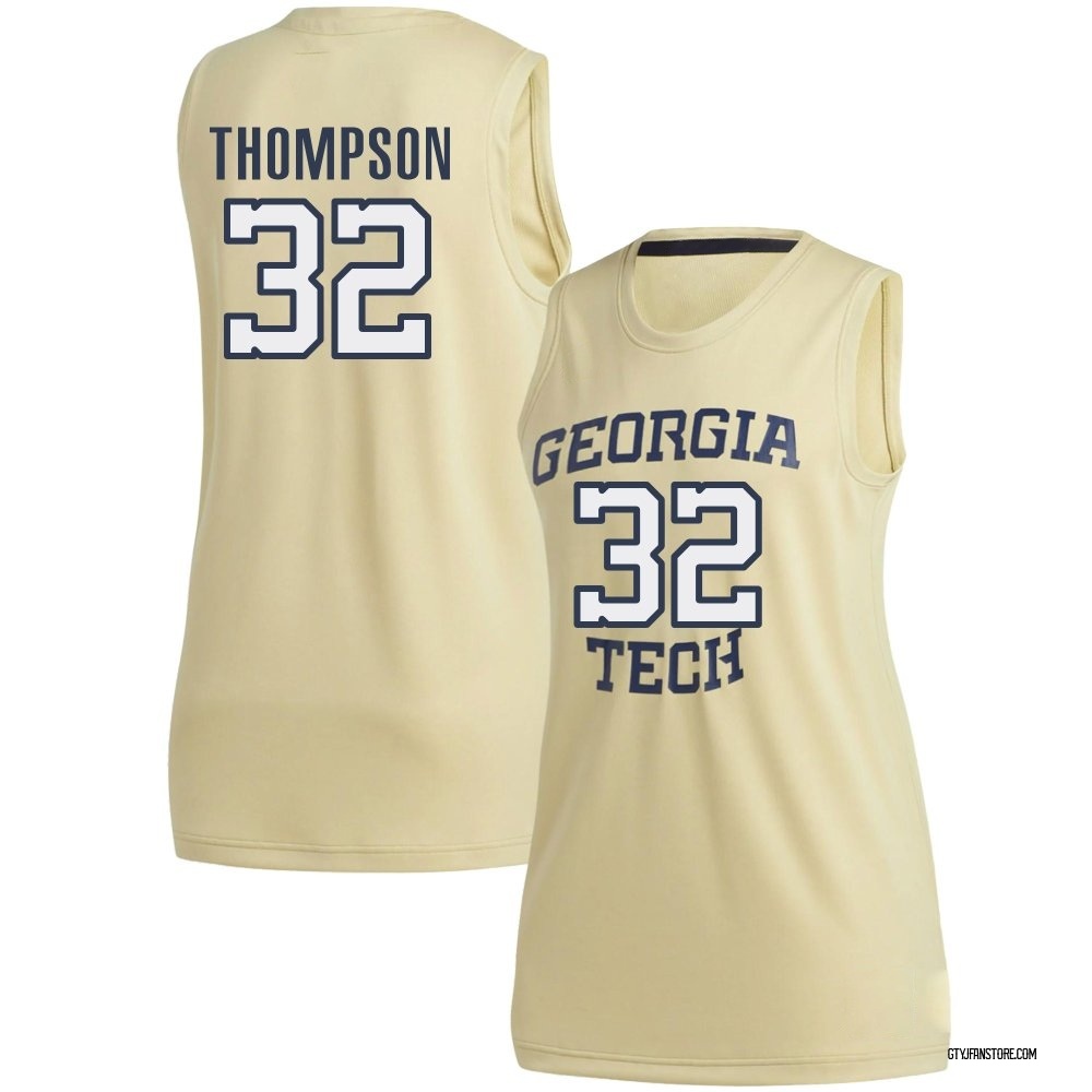 Women's Dyllan Thompson Georgia Tech Yellow Jackets Replica Basketball Jersey - Gold