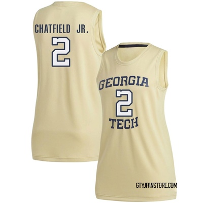 Women's Eric Chatfield Jr. Georgia Tech Yellow Jackets Replica Basketball Jersey - Gold