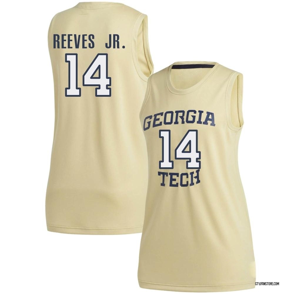 Women's Kowacie Reeves Jr. Georgia Tech Yellow Jackets Replica Basketball Jersey - Gold