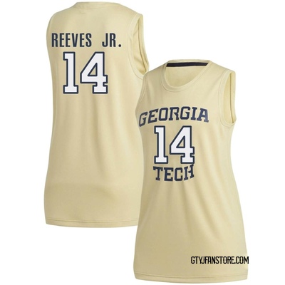 Women's Kowacie Reeves Jr. Georgia Tech Yellow Jackets Replica Basketball Jersey - Gold
