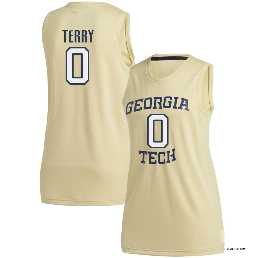 Women's Lance Terry Georgia Tech Yellow Jackets Replica Basketball Jersey - Gold