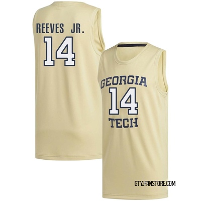 Youth Kowacie Reeves Jr. Georgia Tech Yellow Jackets Replica Basketball Jersey - Gold